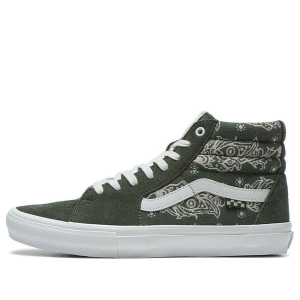 

Кроссовки sk8-hi skate 'dark green' Vans, зеленый