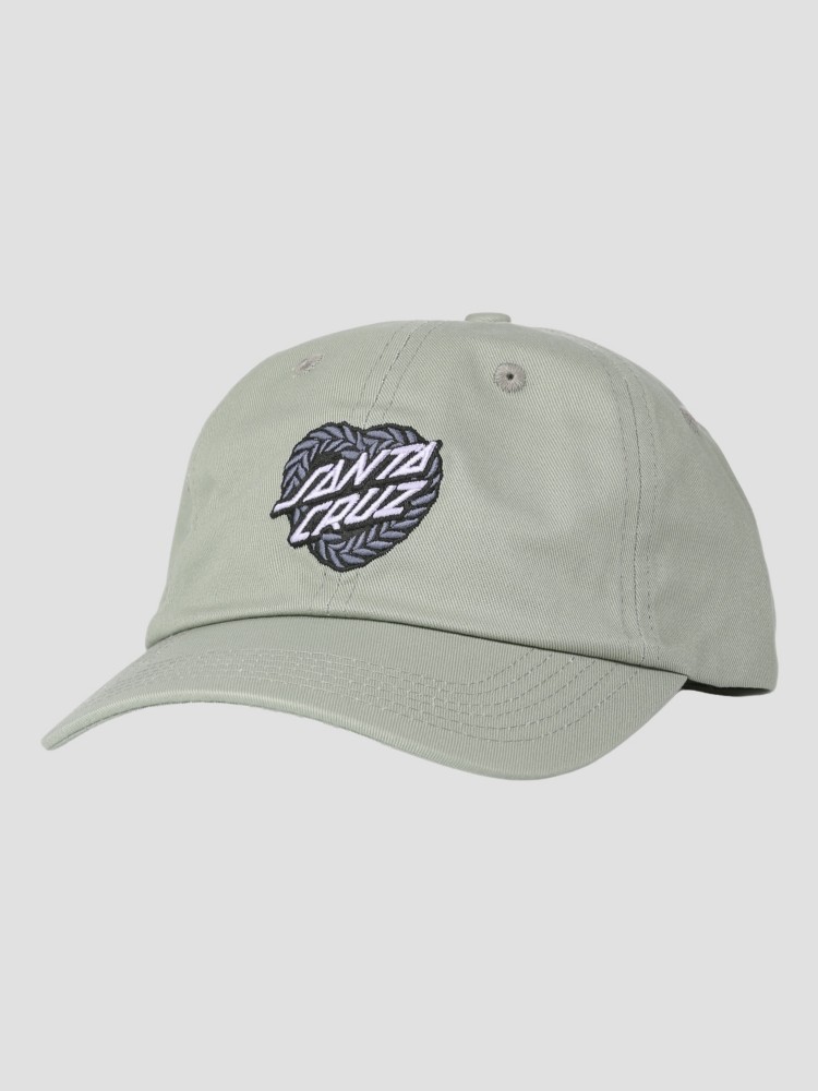 

Бейсболка Santa Cruz Heart Wreath Mini Cap, pale sage