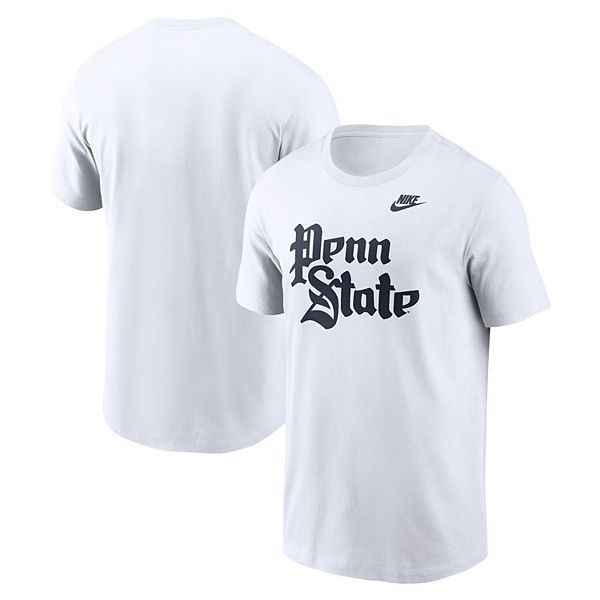 

Мужская белая футболка Penn State Nittany Lions Embody Greatness Vault Nike