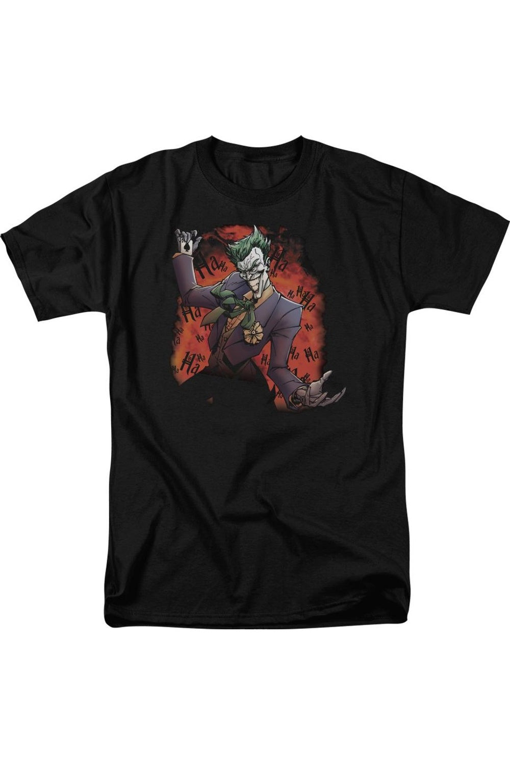 

Футболка с коротким рукавом для взрослых Batman Jokers Ave Gildan, черный