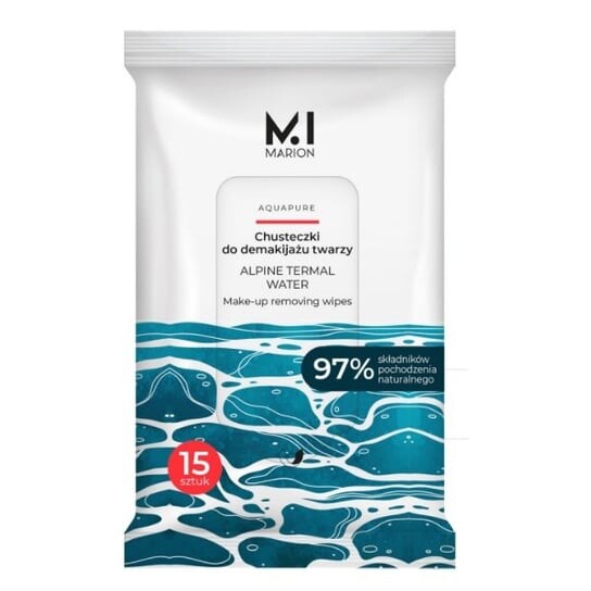 

Салфетки для снятия макияжа с лица 15 шт. Marion, Aquapure
