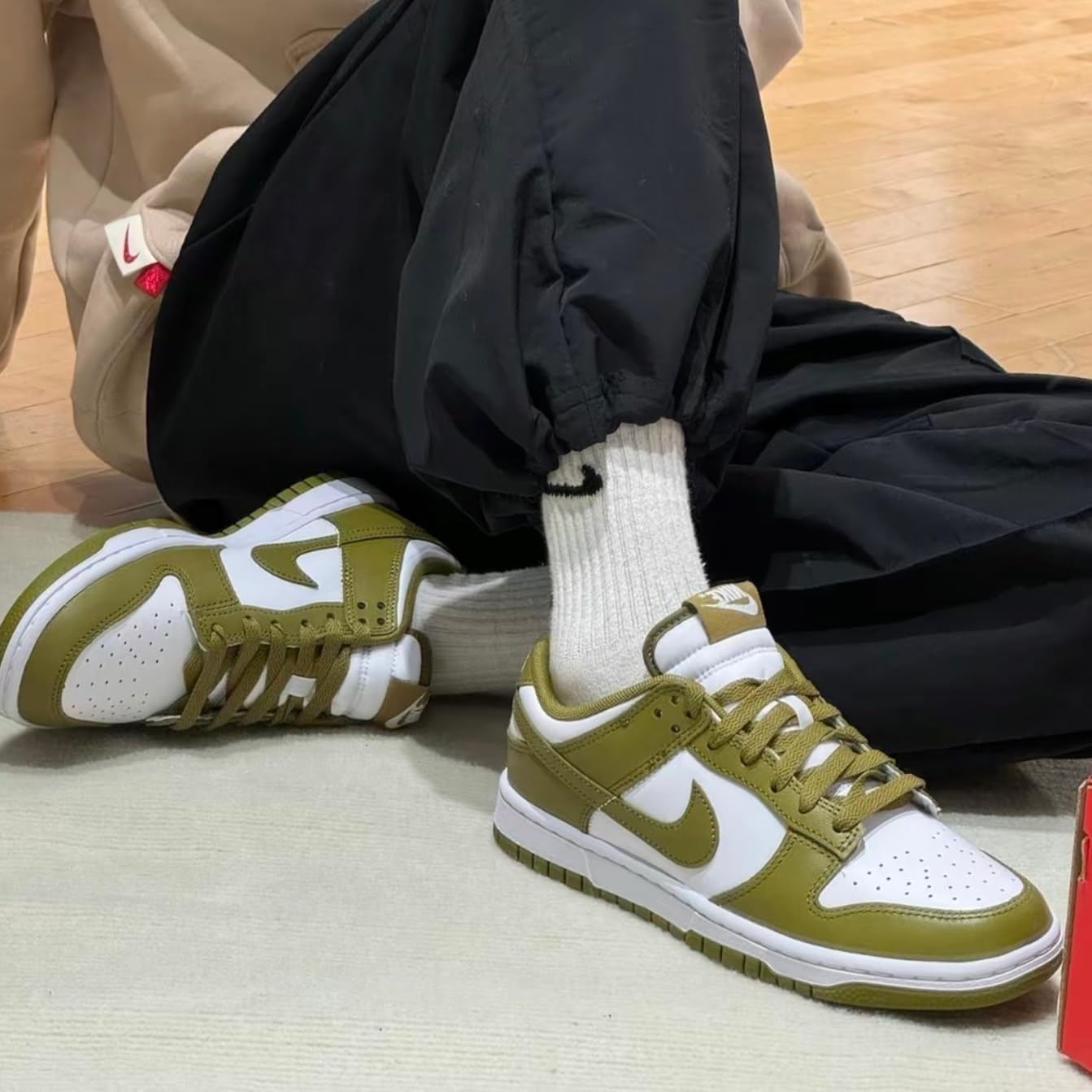 Мужские кроссовки Nike Dunk Low Retro, Bianco Muschio Pacifico — фото 2