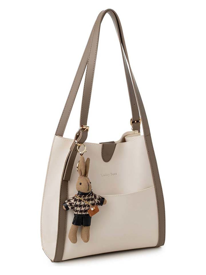 

Сумка через плечо кремового цвета - (Ш)28 x (В)31 x (Г)10 см Lucky Bees