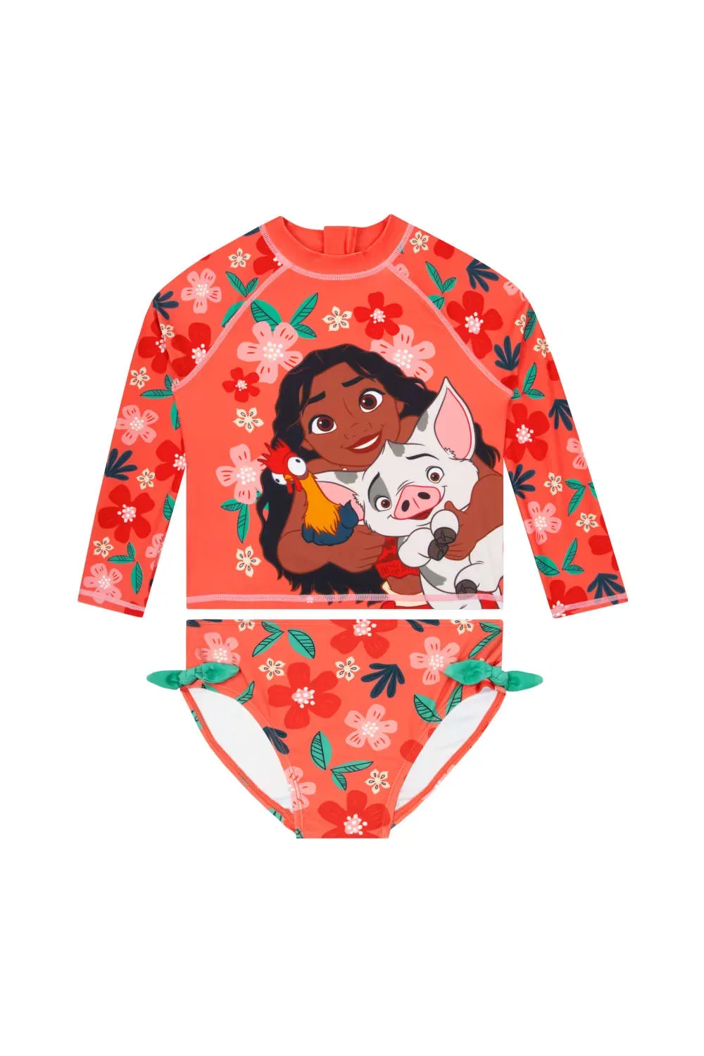 Купальный костюм 2 предмета Moana Disney, оранжевый