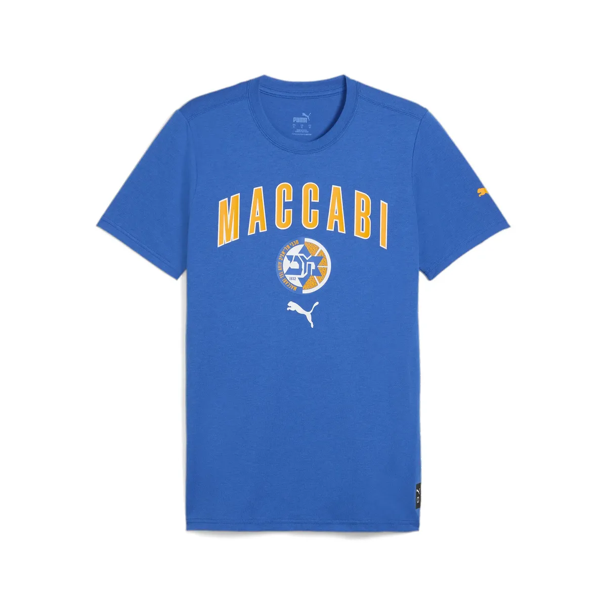 

Тренировочная футболка PUMA "Maccabi Practice Basketball T-Shirt Men", синий