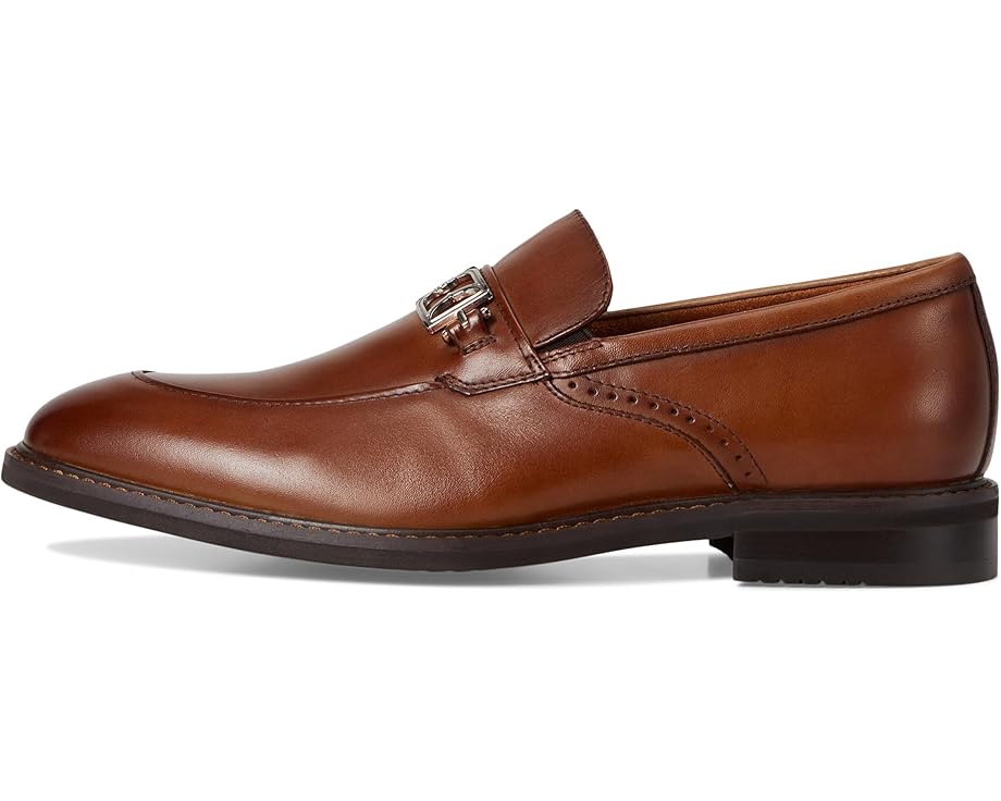 Мужские лоферы Stacy Adams Boyd Moc Toe Bit Slip-On, Brandy — фото 4