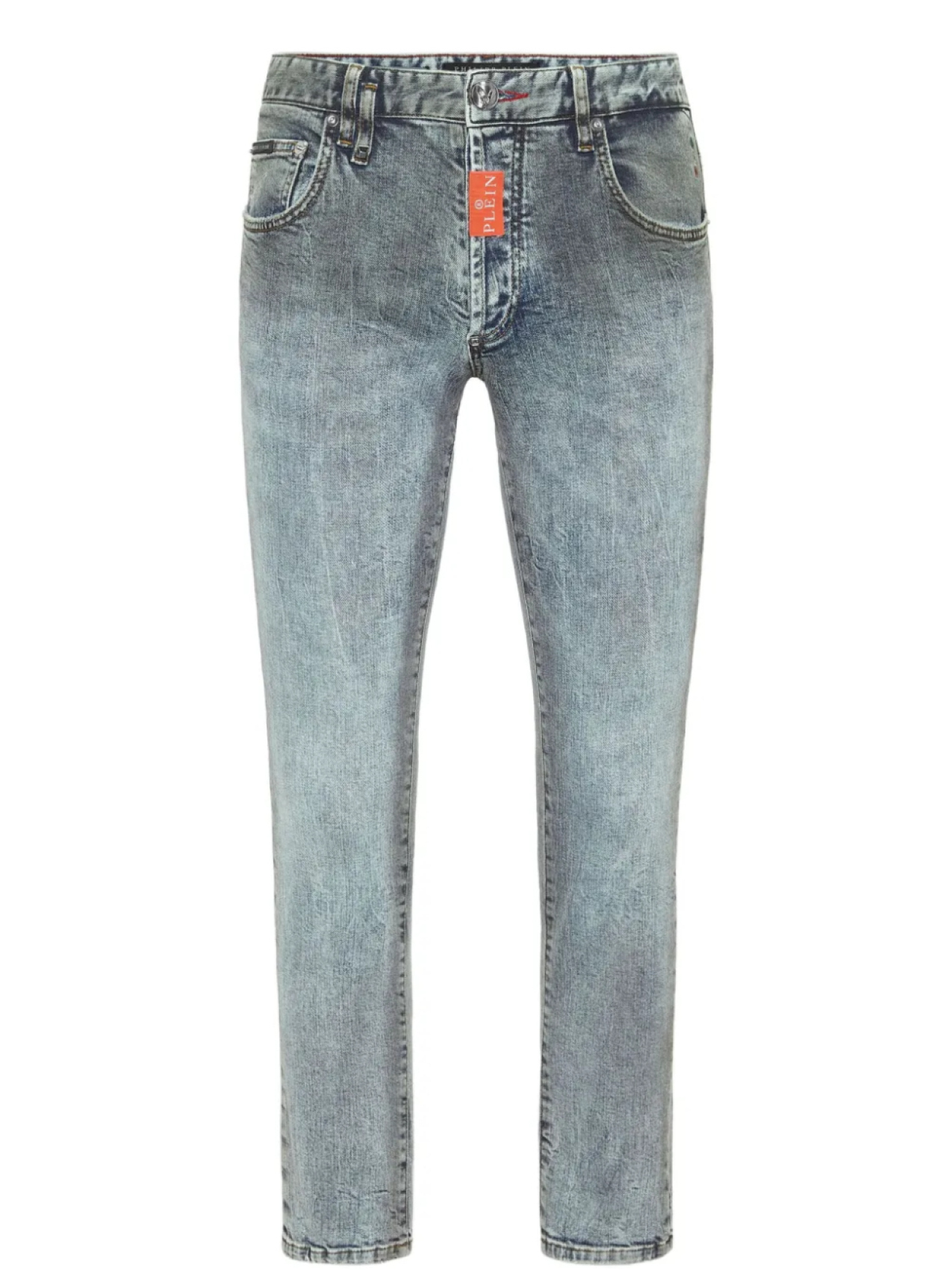 

Узкие джинсы Hexagon Philipp Plein, серый
