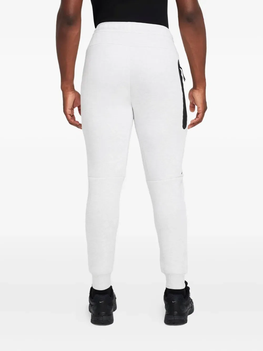 Спортивные брюки из технологичного флиса Nike, серый — фото 3