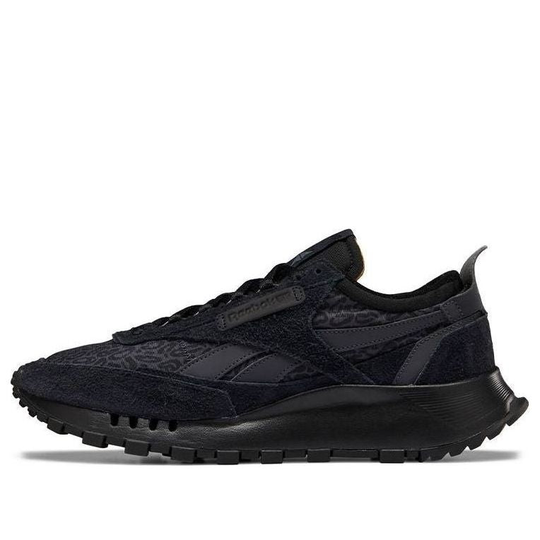 

Спортивные кроссовки Reebok Classic Leather Legacy Shock Absorption Shoes/Sneakers Unisex Black, черный