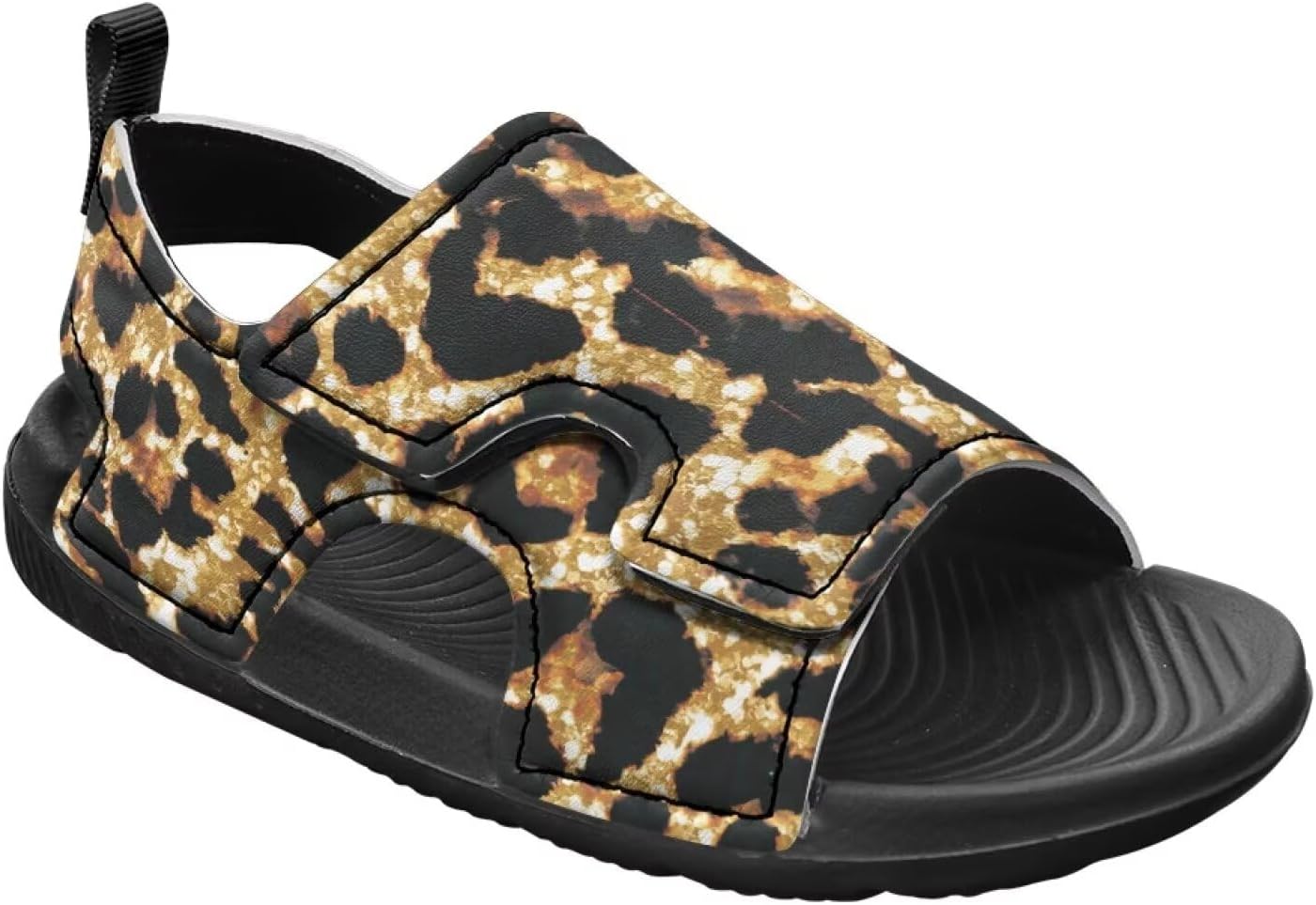 

Сандалии для малышей, детские шлепанцы для бассейна, легкие летние тапочки для детей Taierverra, Leopard Print