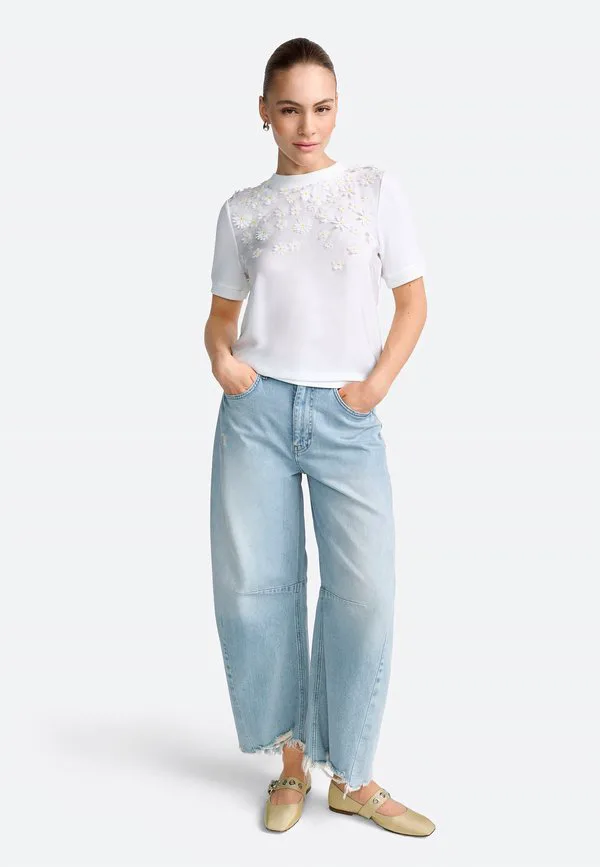 

Футболка с принтом Rich & Royal, Pearl White, Белый, Футболка с принтом Rich & Royal, Pearl White