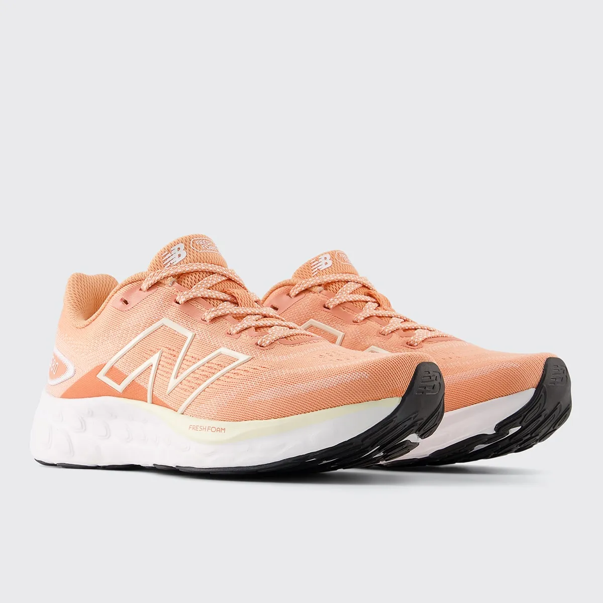 Кроссовки для бега женские Fresh Foam 680 v8 New Balance, персиковый — фото 2