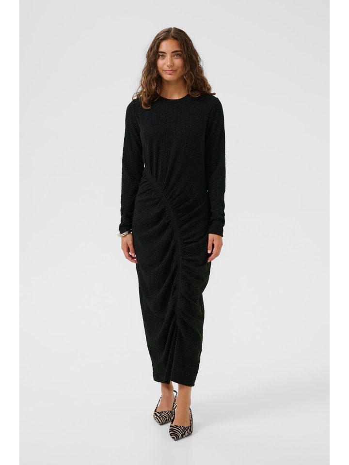 

CULTURE Платье CUakari приталенного силуэта, черное