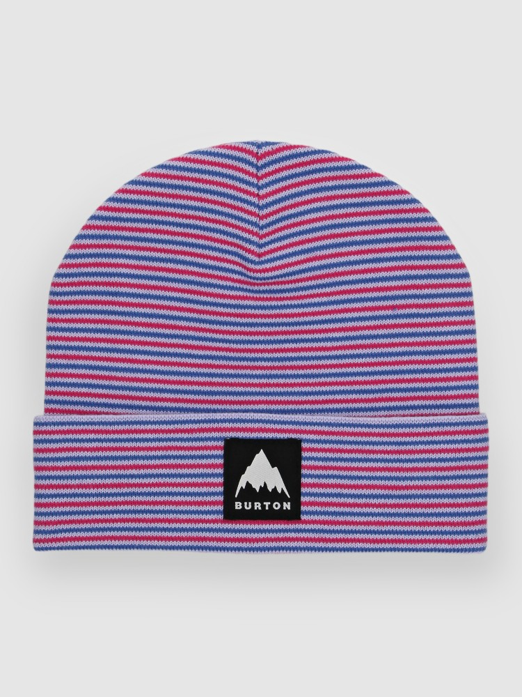 

Шапка Burton Rcy Stripe Kids Beanie, fuchsia fusion/ampblu/spr