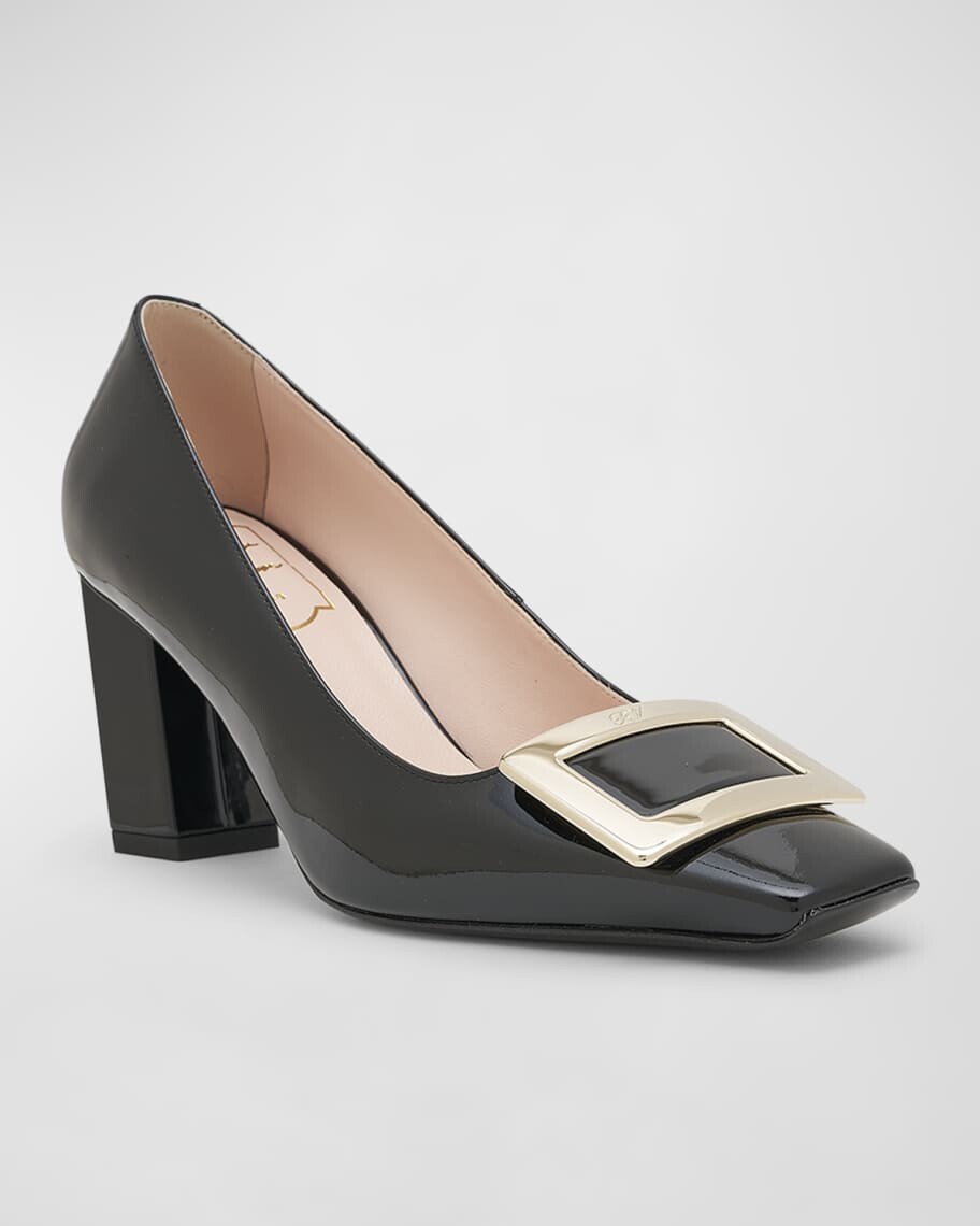 Туфли-лодочки Belle Vivier с пряжкой 75 мм Roger Vivier — фото 2