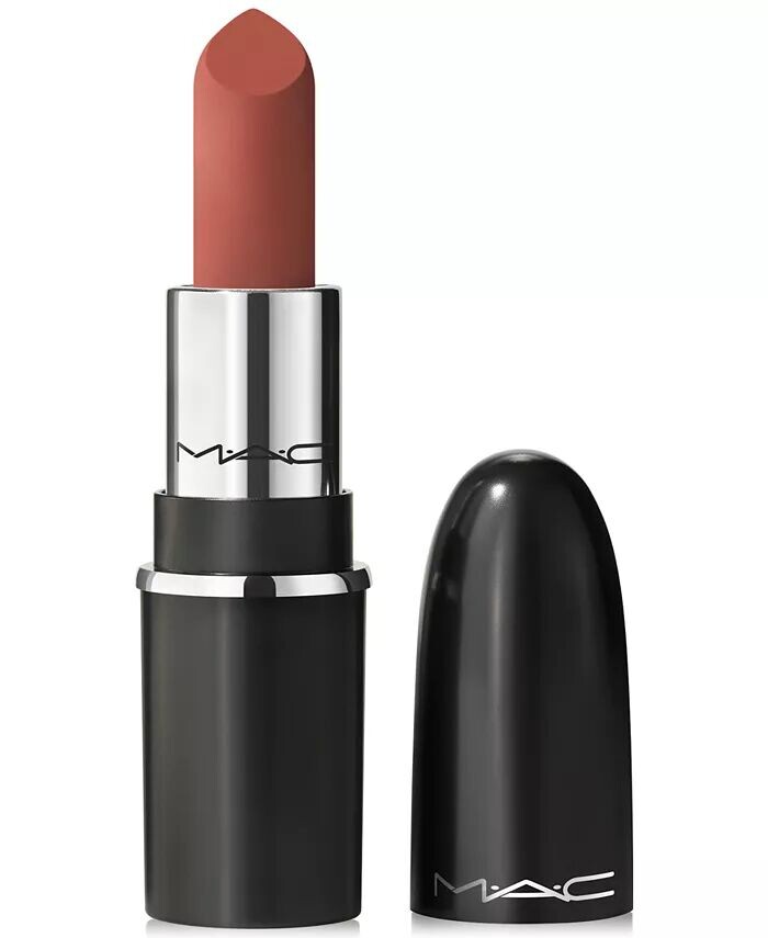 

Мини-помада MACximal Silky Matte Lipstick, 0,03 унции, цвет Velvet Teddy