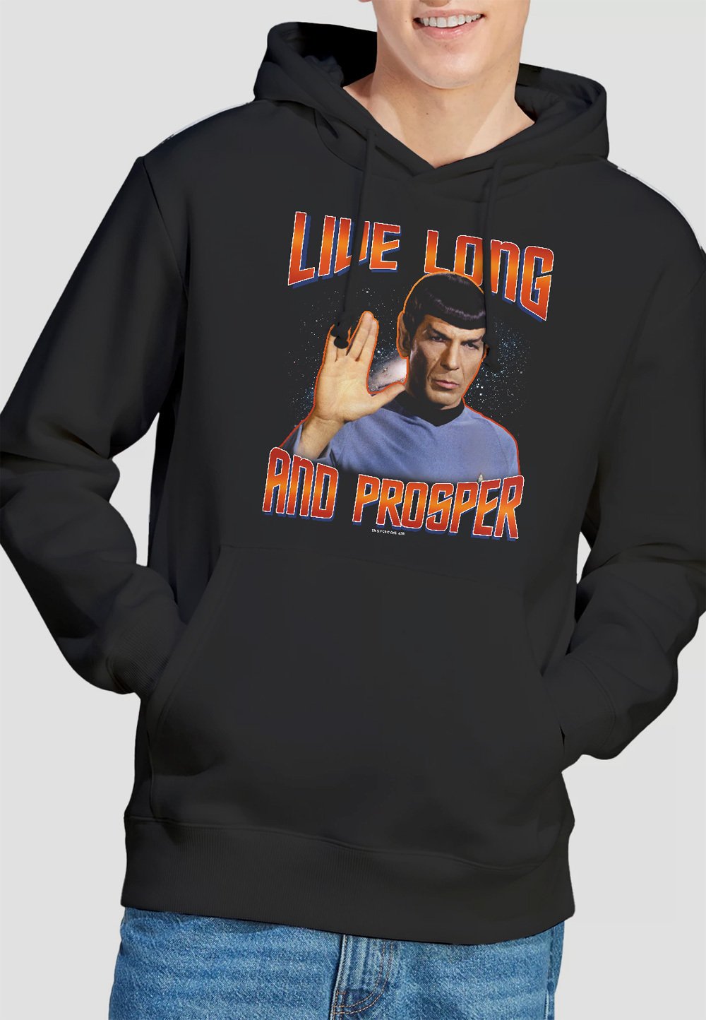 

Толстовка STAR TREK ORIGINAL LIVE LONG AND PROSPER Cotton Soul, черный