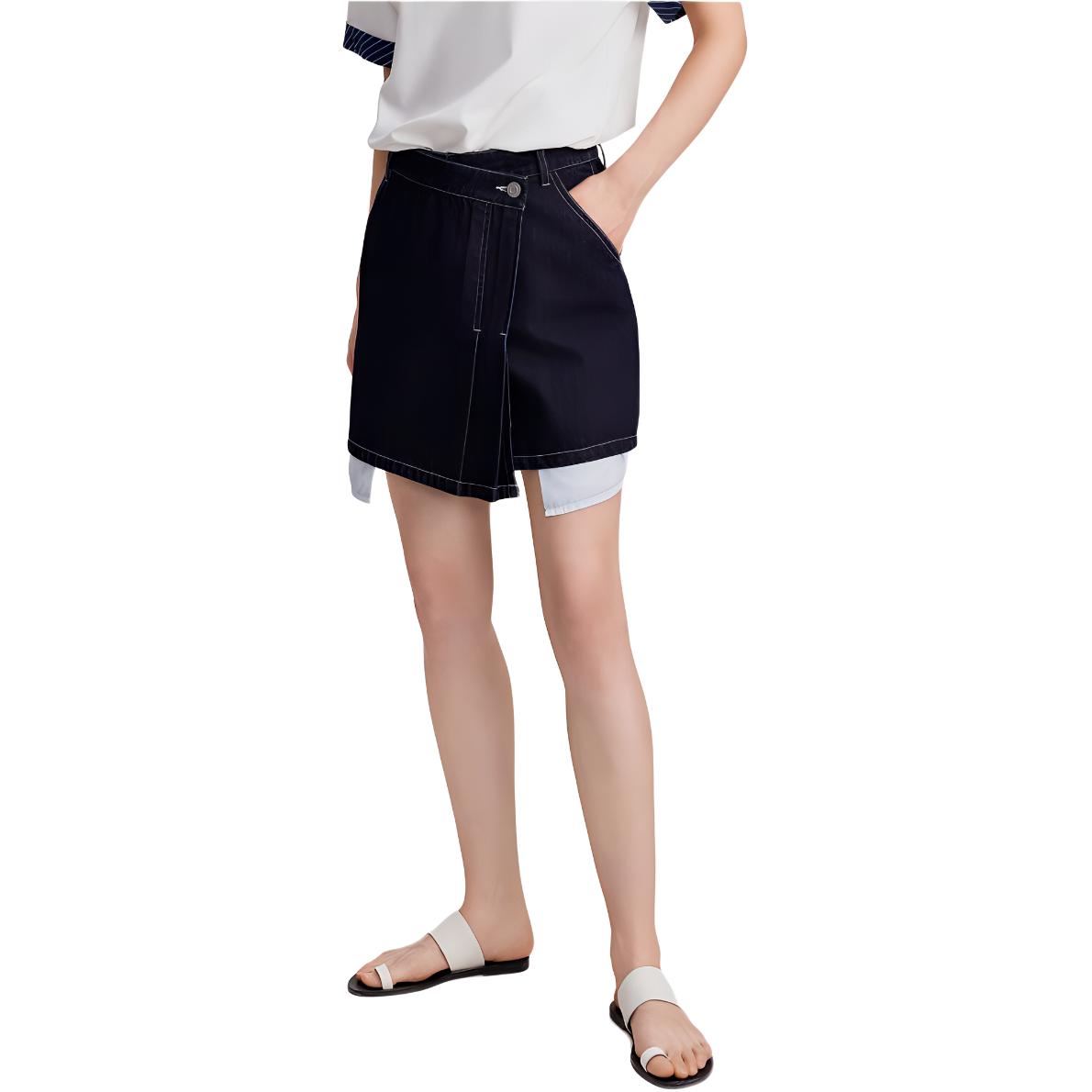 

ELLE Повседневная короткая юбка Women's Blue