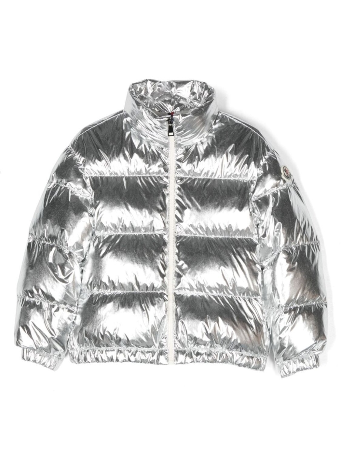 

Moncler Enfant пуховик Meuse, металлик