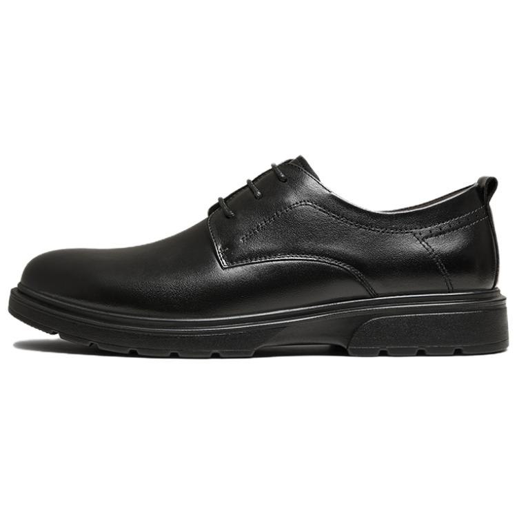 

Повседневные кожаные туфли мужские Low top BASTO, черный