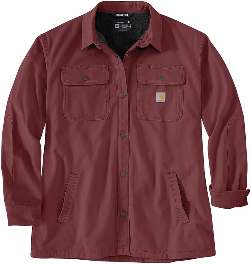 

Carhartt Women's 106024 Женская куртка Rugged Flex Loose Fit Canvas Fleece-Lined, Sable