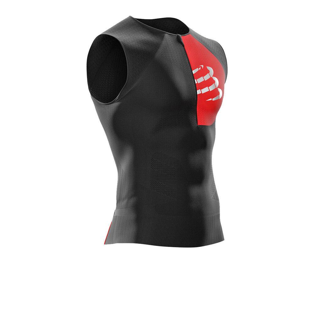 

Спортивный топ Compressport Triathlon Postural Tank, черный