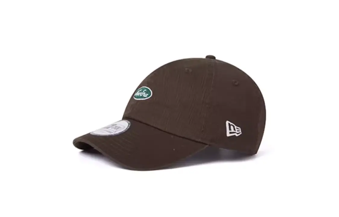 

New Era Хлопковая бейсболка унисекс коричневая, Brown