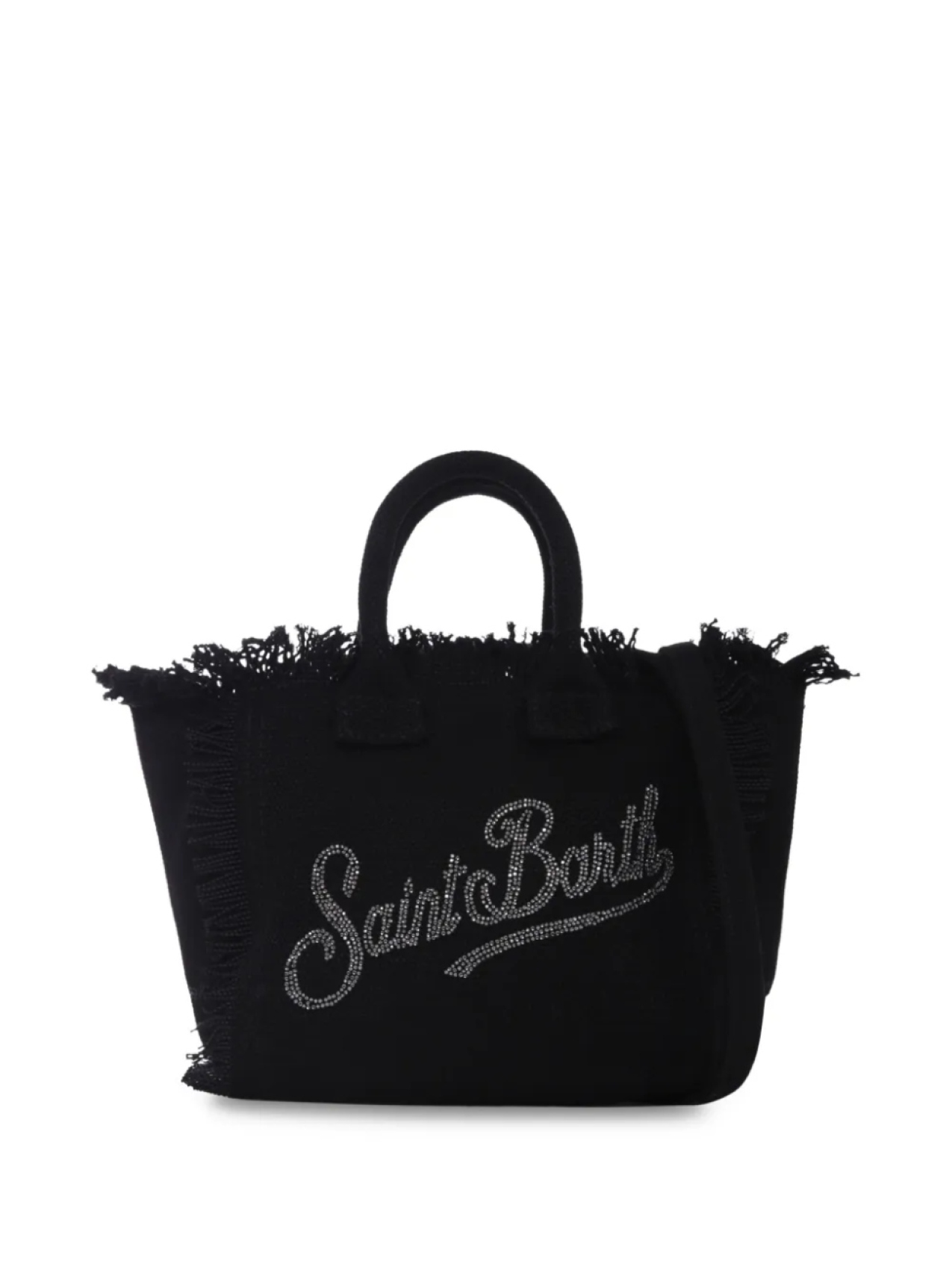 

Сумка через плечо с логотипом MC2 Saint Barth Kids, черный