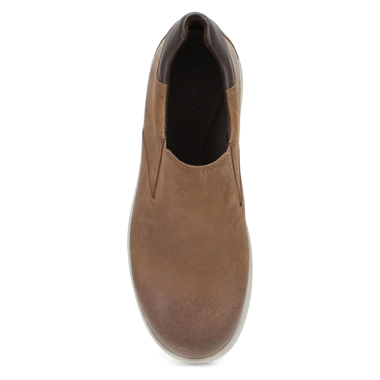 Мужские обувь на липучках Trent Dansko, Brown Burnished Suede — фото 4