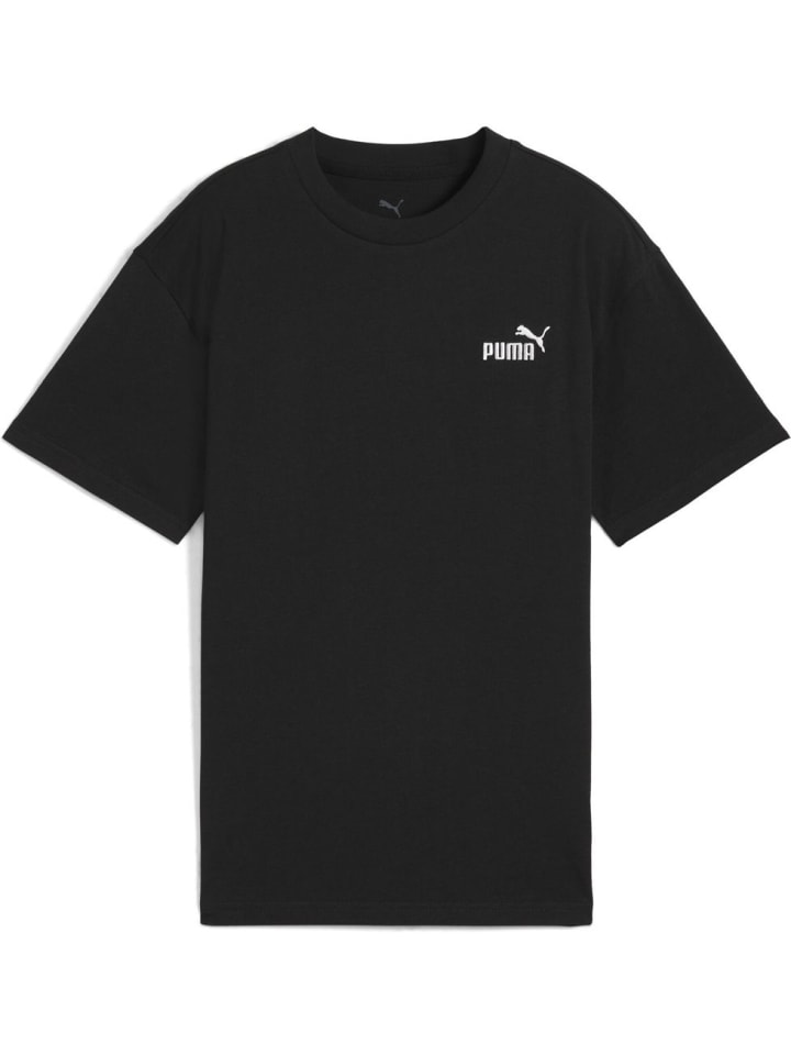 

Puma Футболка "ESS Small No.1 Logo Relaxed Tee B" черного цвета, Черный, Puma Футболка "ESS Small No.1 Logo Relaxed Tee B" черного цвета