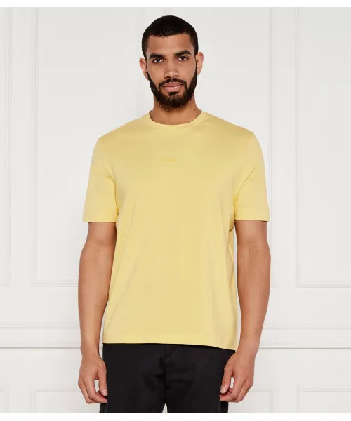 

Футболка тчуп Relaxed fit Boss Orange, желтый