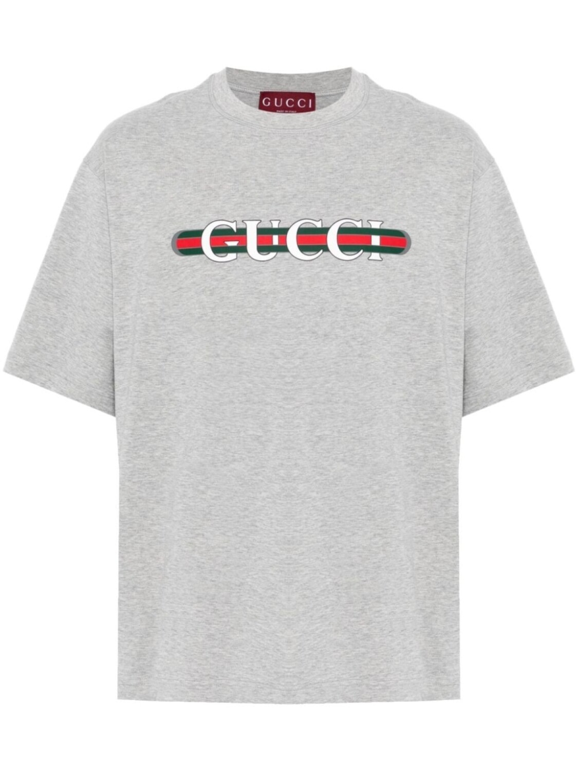 

Gucci футболка с логотипом, серый