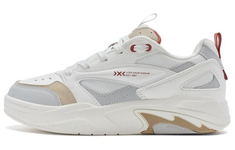 

Кроссовки XTEP Skateboarding Shoes Women's Low-top Light Brown, коричневый
