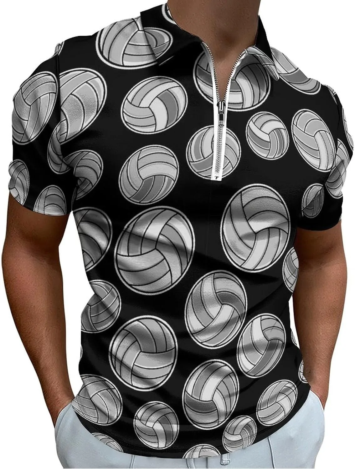 

Мужская поло для гольфа с коротким рукавом, влагоотводящая PPIKTC