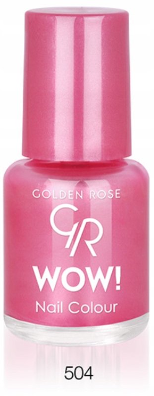 

Лак для ногтей Golden Rose 6 мл WOW Durable 504