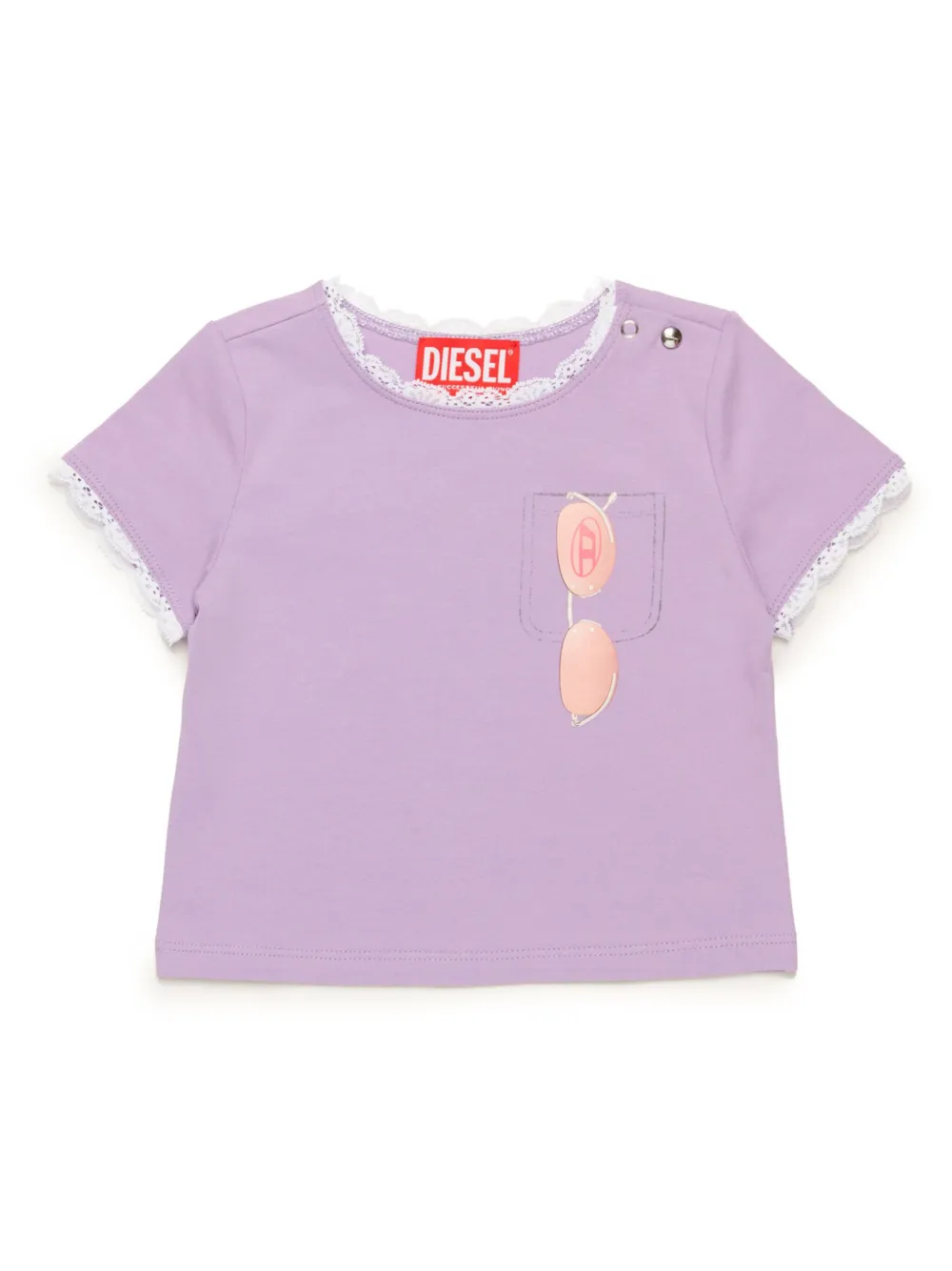 

Футболка Tlucib Diesel Kids, фиолетовый