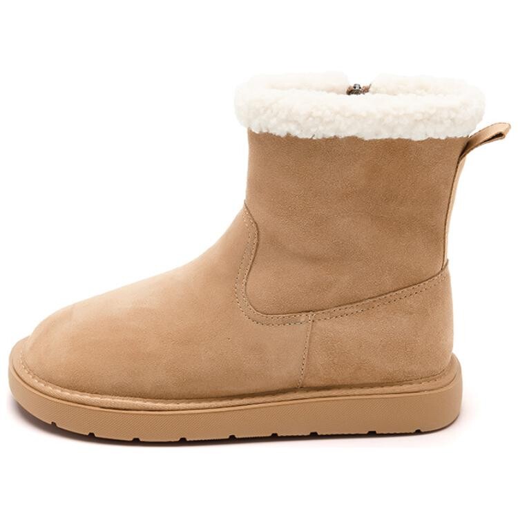

Зимние ботинки женские Agsdon, цвет Milk Tea Beige