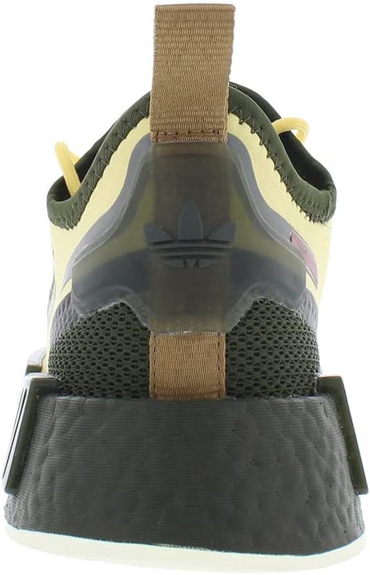 Кроссовки adidas NMDr1 для мужчин, зеленый/желтый — фото 3