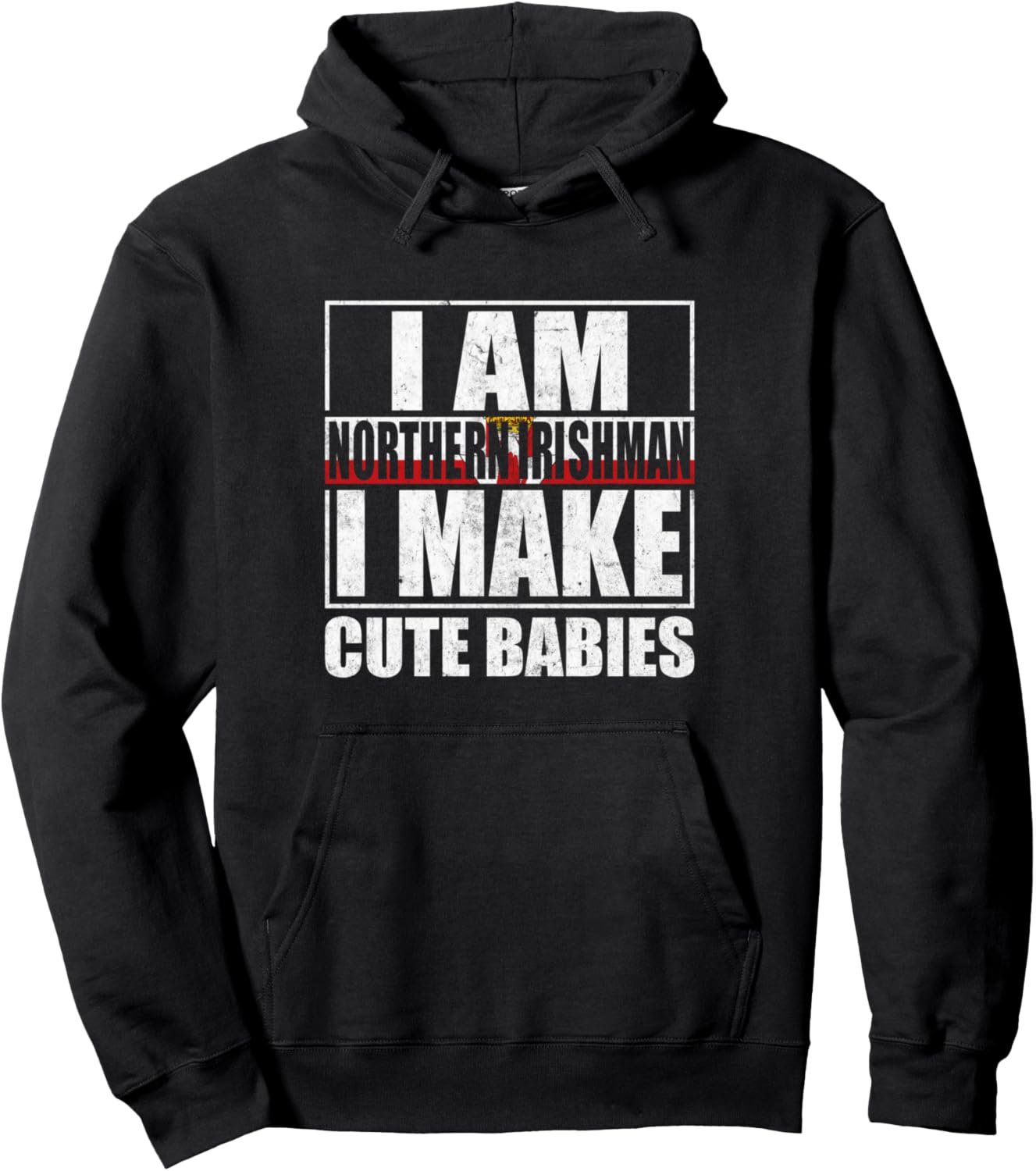 

Худи с дизайном Северной Ирландии для мужчин и женщин 99 Gifts Northern Ireland T-Shirt & Jersey, черный