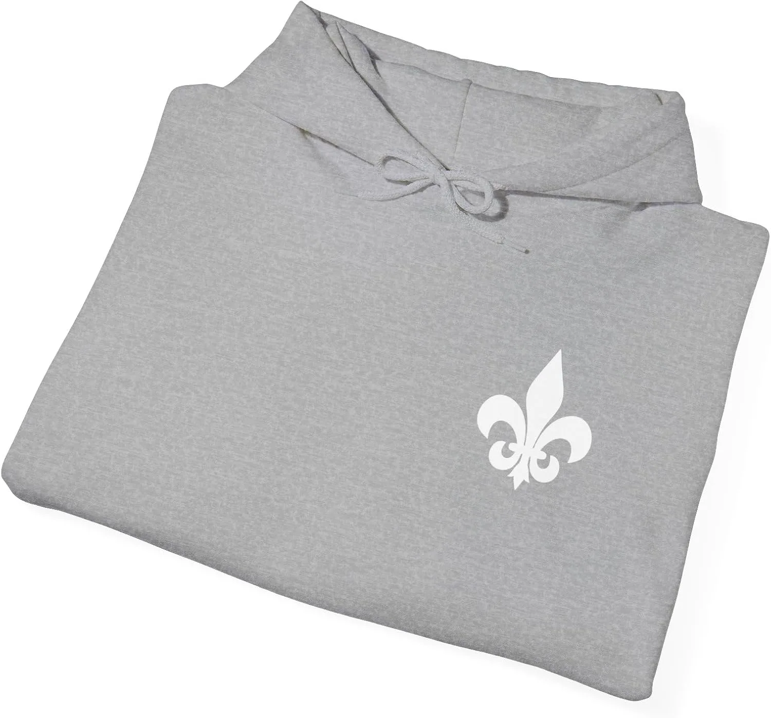 Худи French Quarter New Orleans, толстовка NOLA Apparel, сувенир с Бурбон-стрит GENERIC, серый — фото 3
