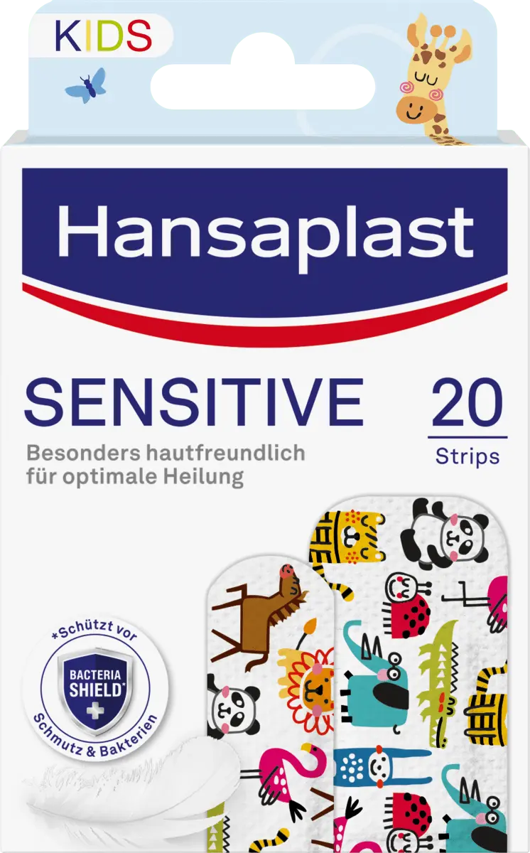 

Пластыри Kids Sensitive 20 шт. Hansaplast