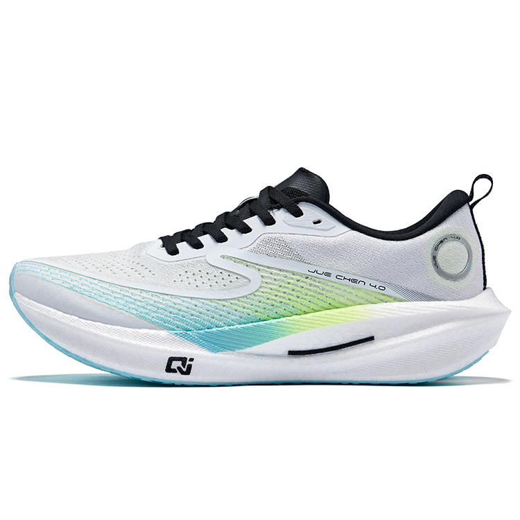 

Erke Кроссовки для бега с амортизацией Rebound Low Top для физического осмотра и тестирования физической формы, белые, неоново-зеленые
