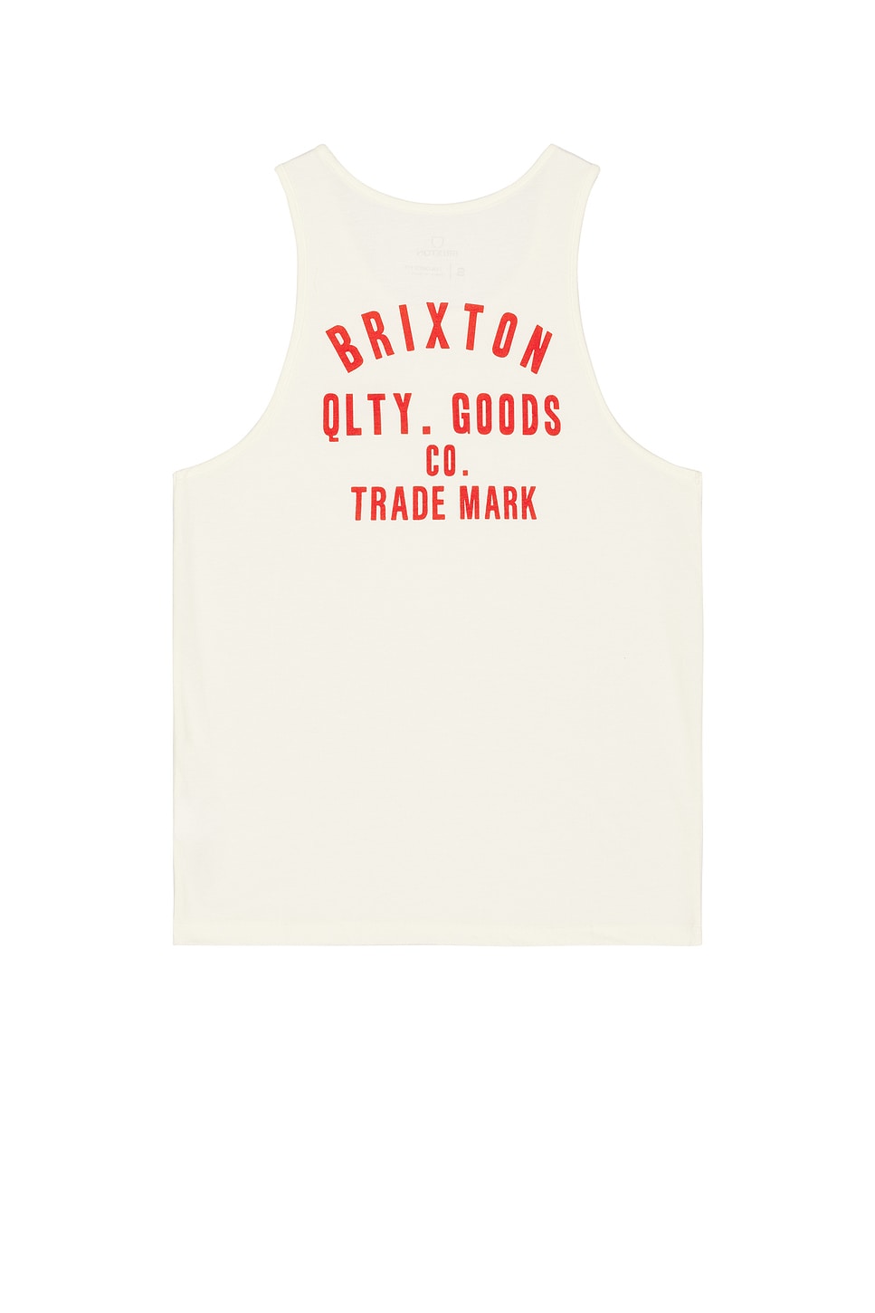 

Майка Woodburn Brixton, off white & crimson