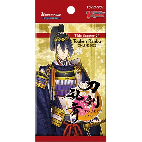 

Карточная игра Cardfight!! Vanguard: Title Booster Pack: Touken Ranbu Online 2023 Bushiroad