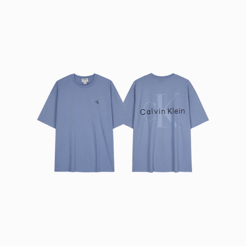 Футболка мужская с круглым вырезом Moderate Calvin Klein, zrk-egg custard — фото 4
