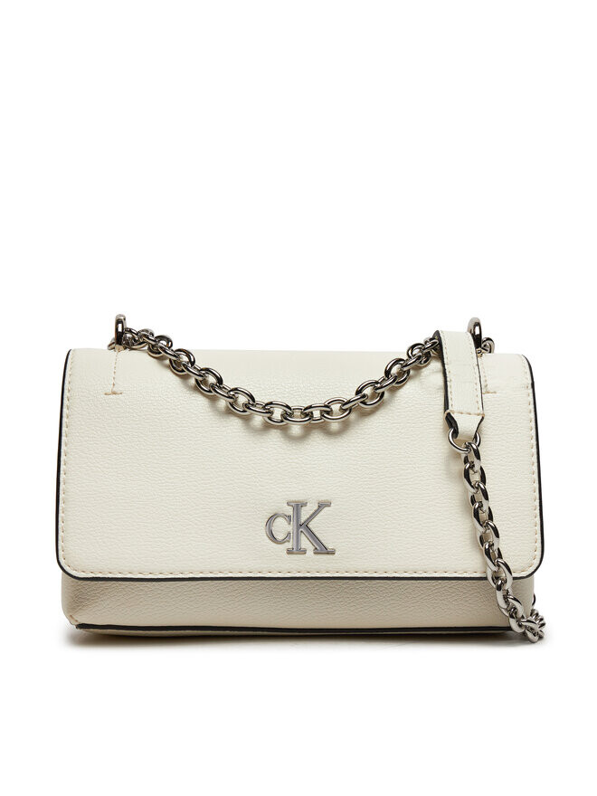

Наплечная сумка Calvin Klein Jeans Minimal Monogram Ew Flap21 K60K612233, белый