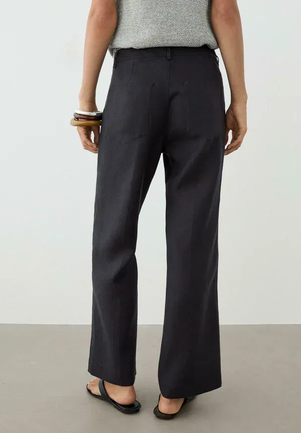 Брюки Massimo Dutti, темно-синий — фото 3