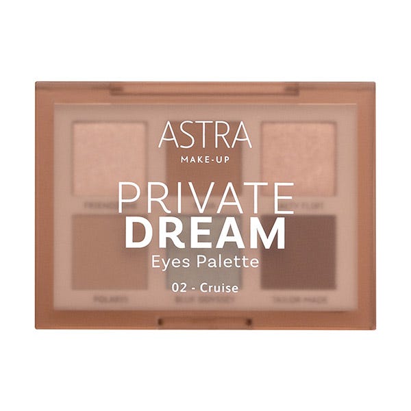 

Палитра теней для век ASTRA MAKEUP Private Dreams Eyes, 02 Cruise