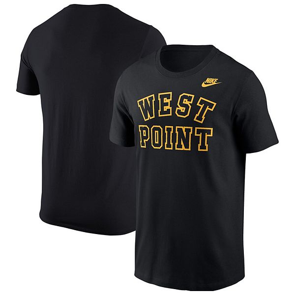 

Футболка Men's black army black knights wordmark west point classic collection Nike