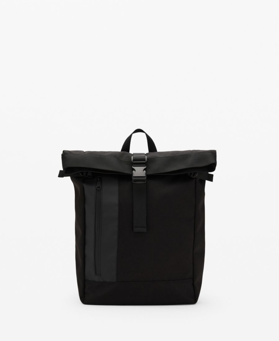 

Мужской рюкзак с клапаном MANGO, Black